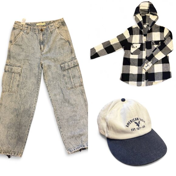 EUC Levi’s '94 Baggy Cargo Jeans – Size 28 - Picture 3 of 11